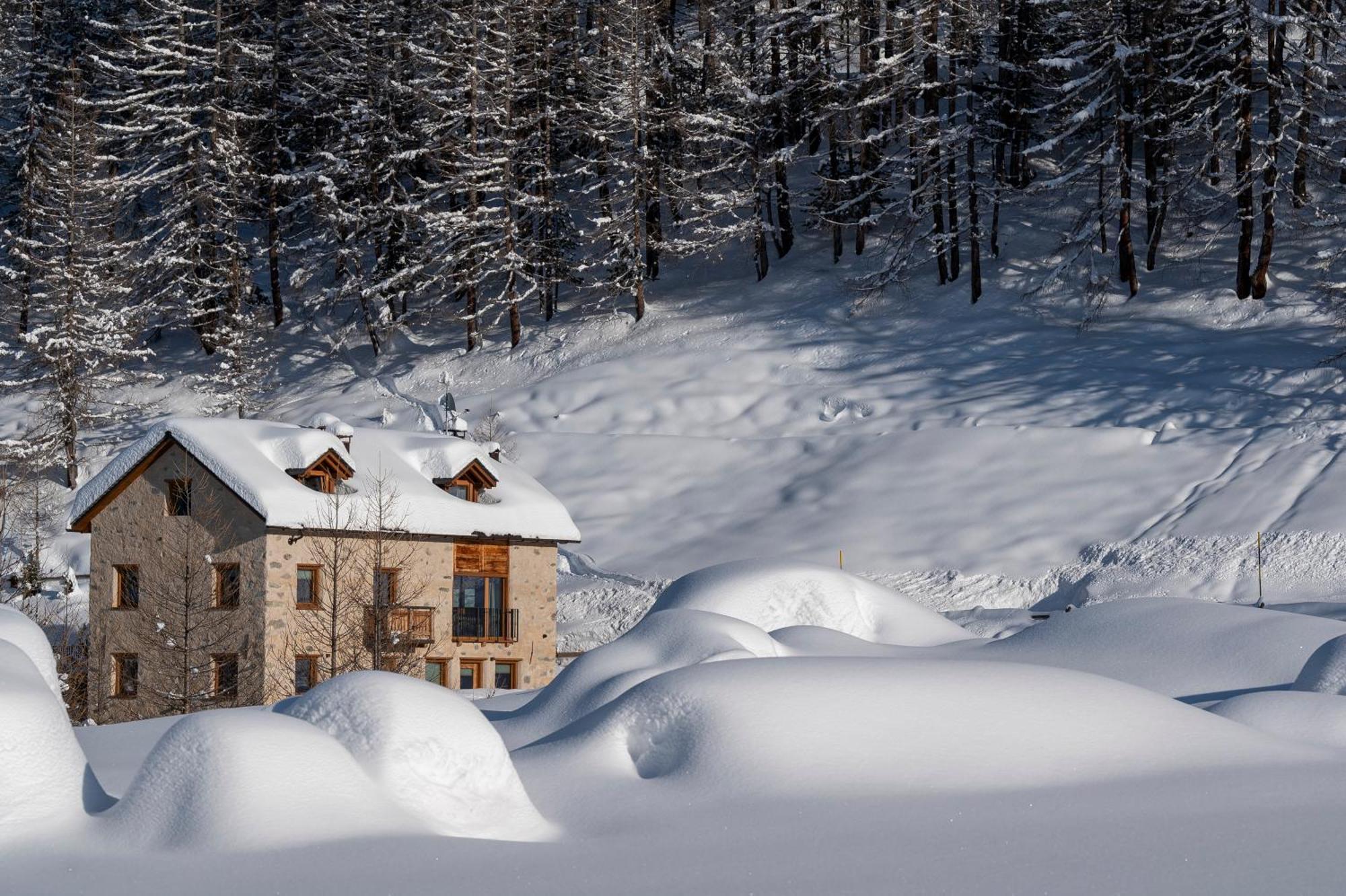 Chalet Aria Pura Livigno Esterno foto