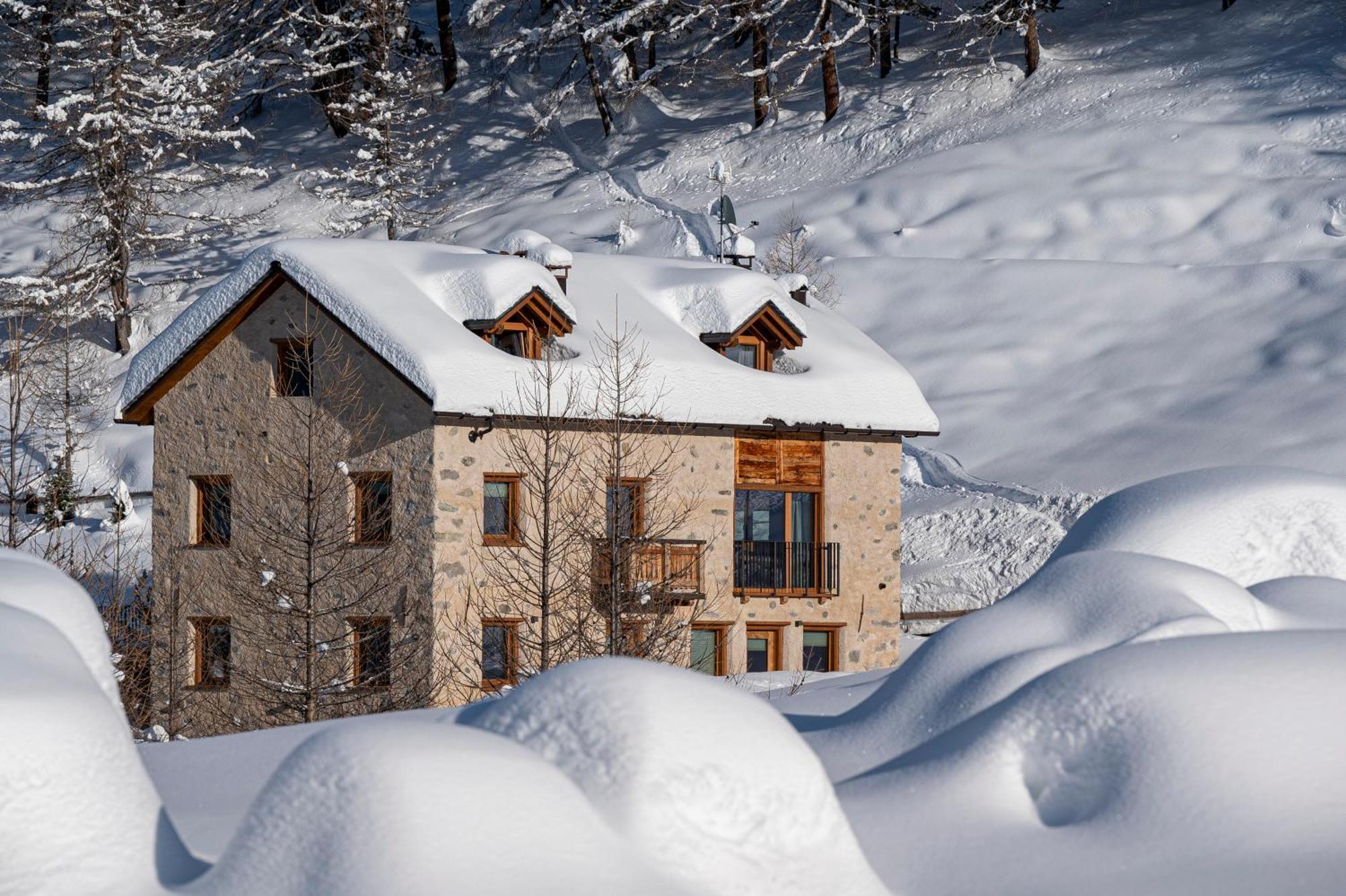 Chalet Aria Pura Livigno Esterno foto