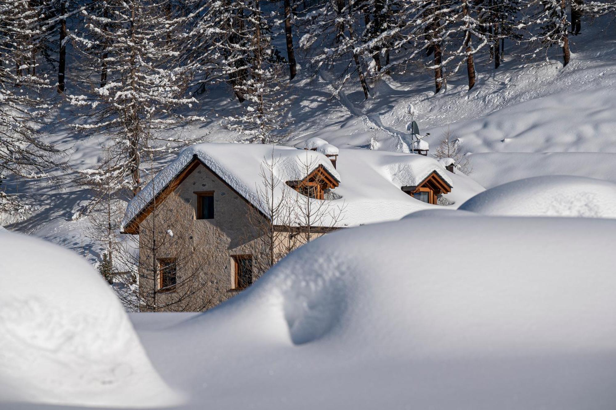 Chalet Aria Pura Livigno Esterno foto