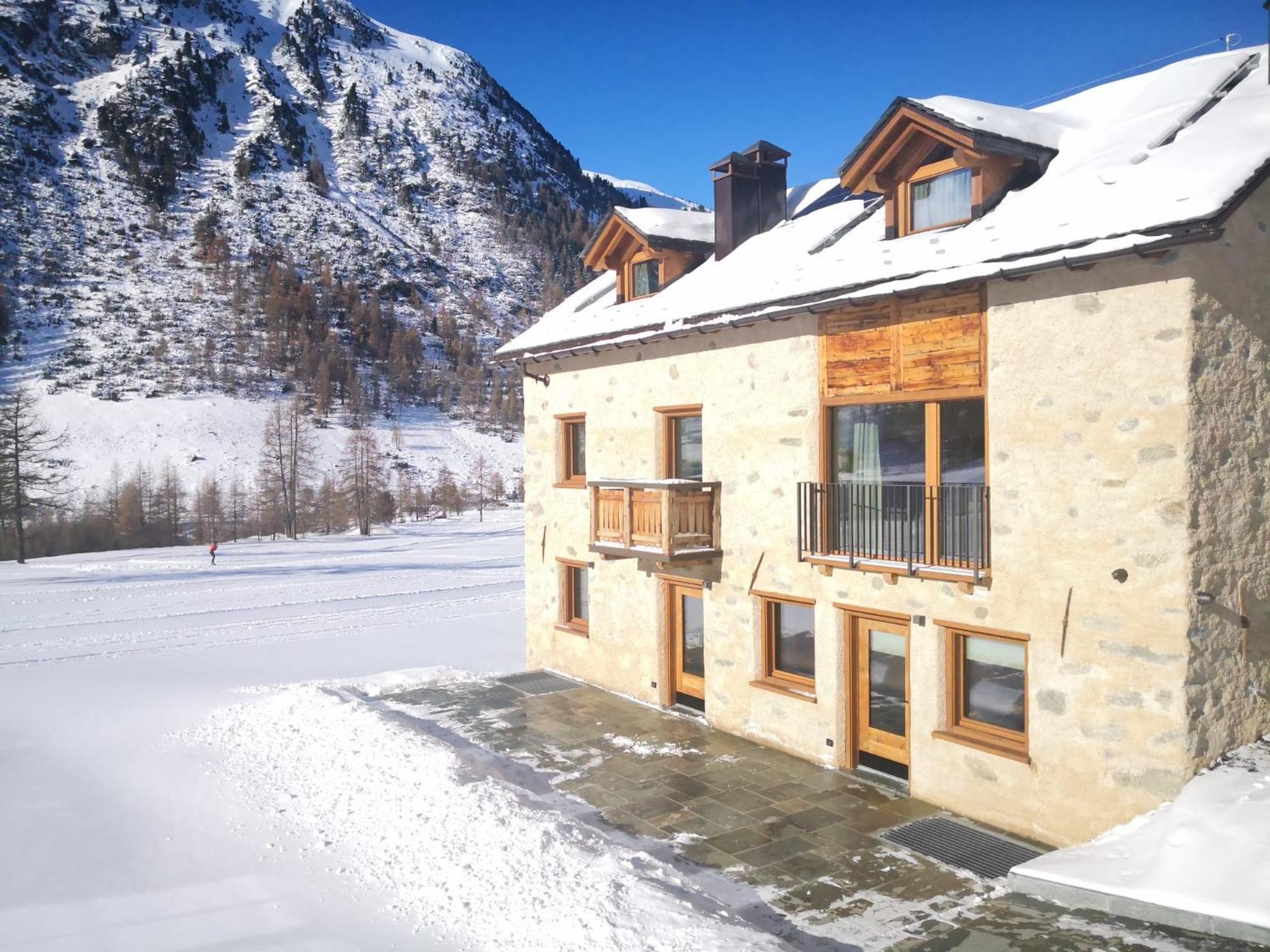 Chalet Aria Pura Livigno Esterno foto